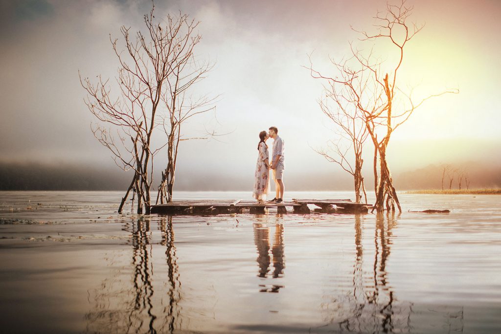 Bali Pre-Wedding Spot: Lake Tamblingan