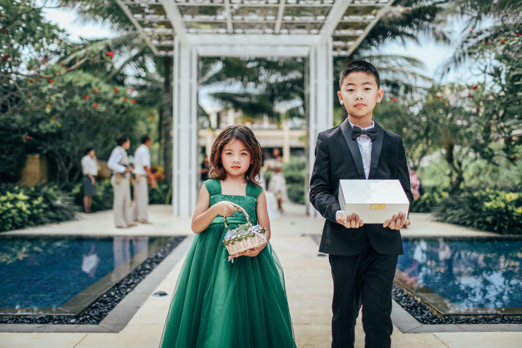 Tips: Handling Flower Girls & Rings Bearer in Your Wedding Venue