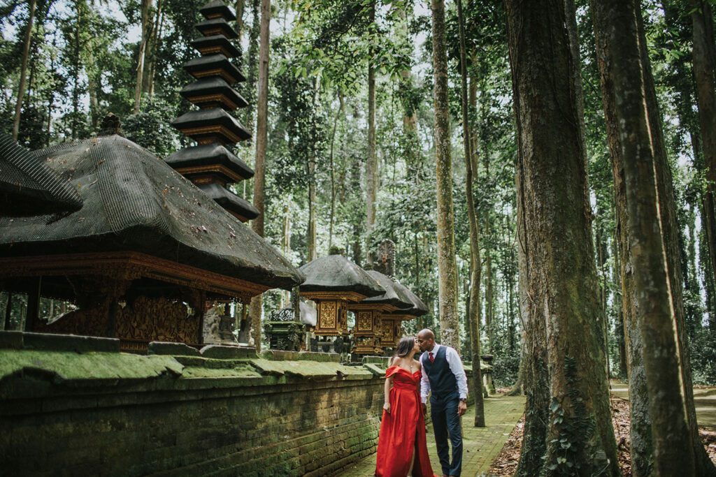 Bali Pre-Wedding Spot: Sangeh Monkey Forest & Temple