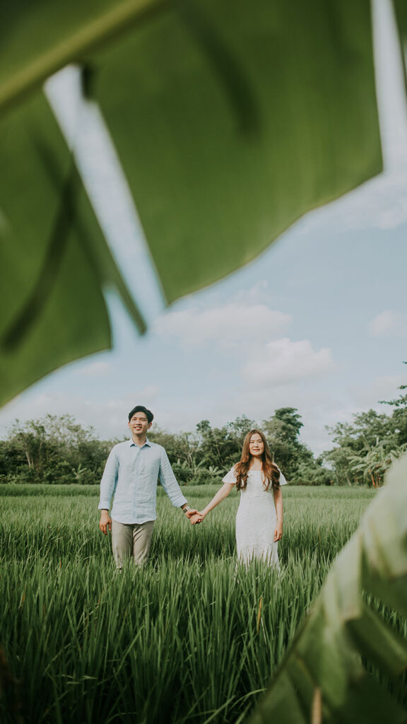 Herda Prewedding Photo Nyanyi Beach