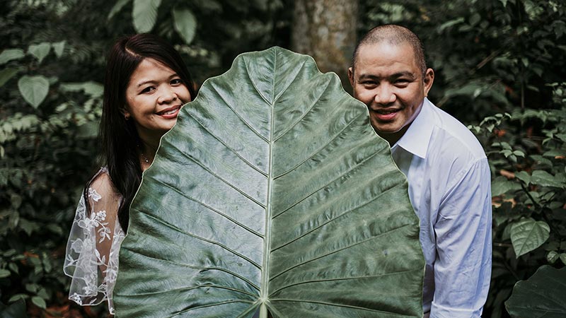 Albert and Gem is a couple from Philippines but stay and working in Jakarta. Albert loves beach so much but Gem prefer greeneries...