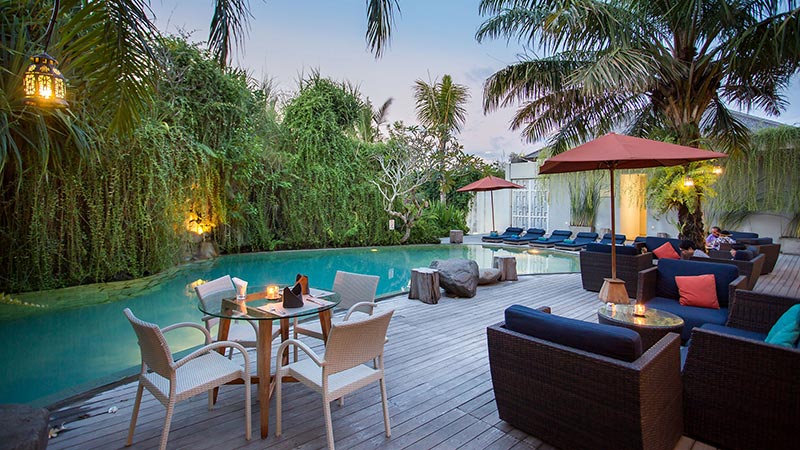 A complex of luxury private villa located in the prime location of Seminyak Bali. This villa has very nice restaurant and bar...