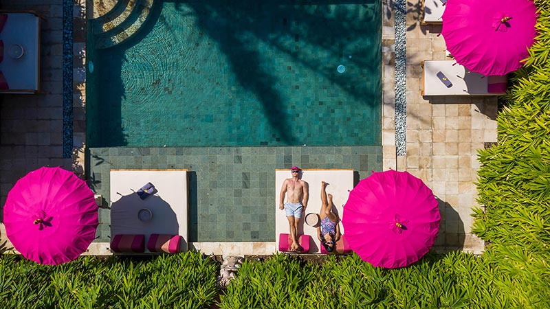 It’s a brand new boutique hotel located in the western side of Sanur village, Denpasar. Like its name, Pink hotel has a dominant pink colors in every sides...