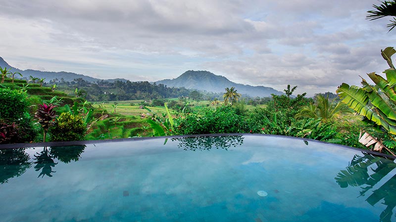 Amazing retreat away from the crowd of city hustle bustle located in Sidemen Village, Karangasem, Bali...