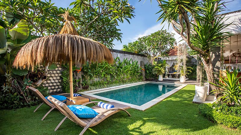 This private villa is located in Berawa, Canggu which is one of the most favorite area at the moment in Bali. Consist of 3 bedroom...