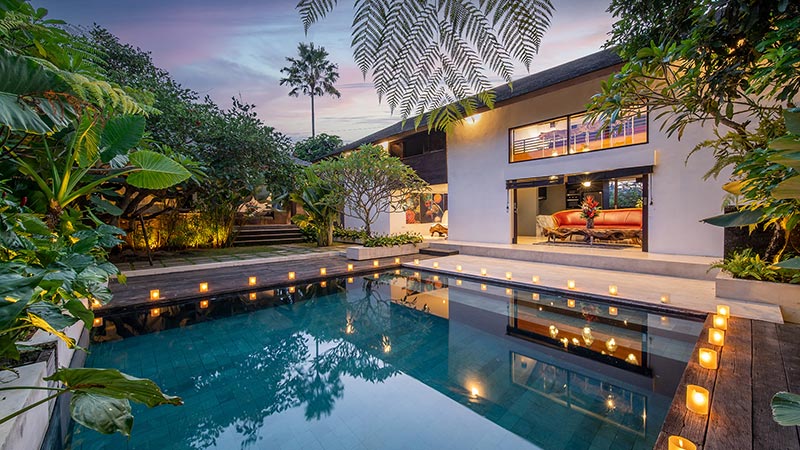 4 bedroom villa located in the middle of local residence in Mas, Ubud