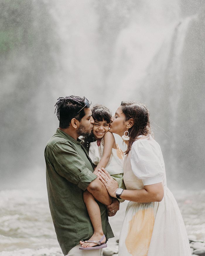 Family Photography Bali - Blangsinga Waterfall