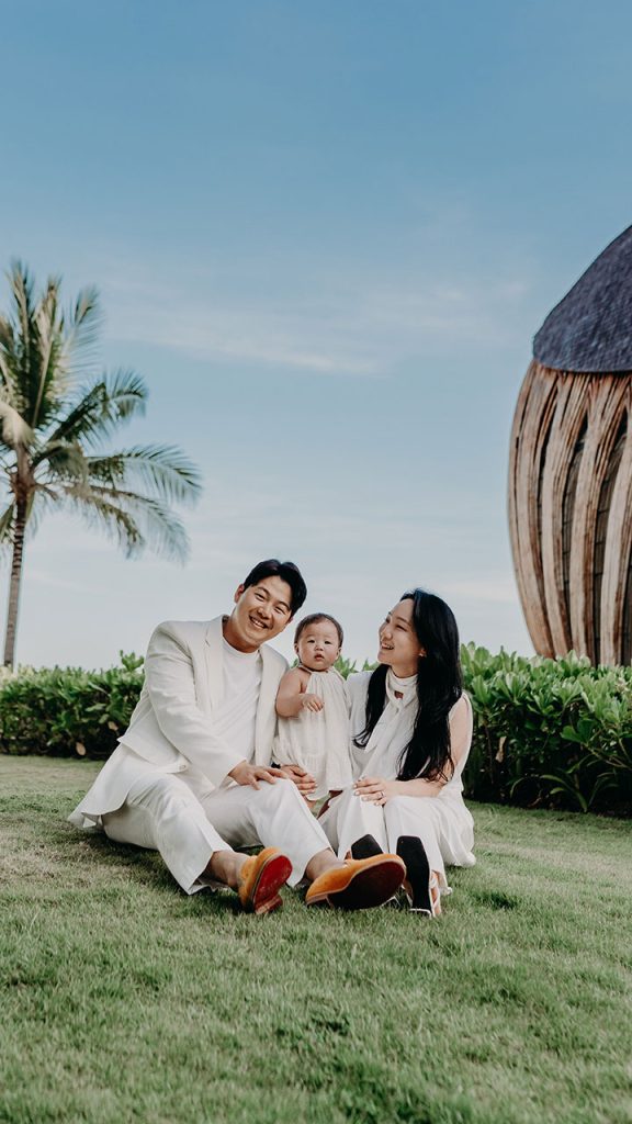 Family Photoshoot Bali - Apurva Kempinski