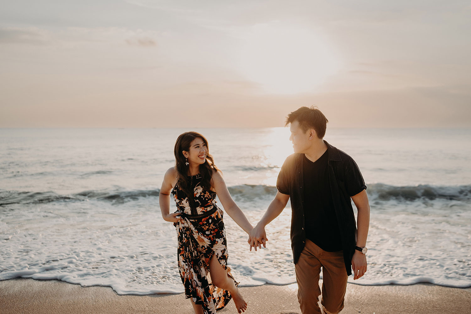 prewedding photoshoot dreamland beach