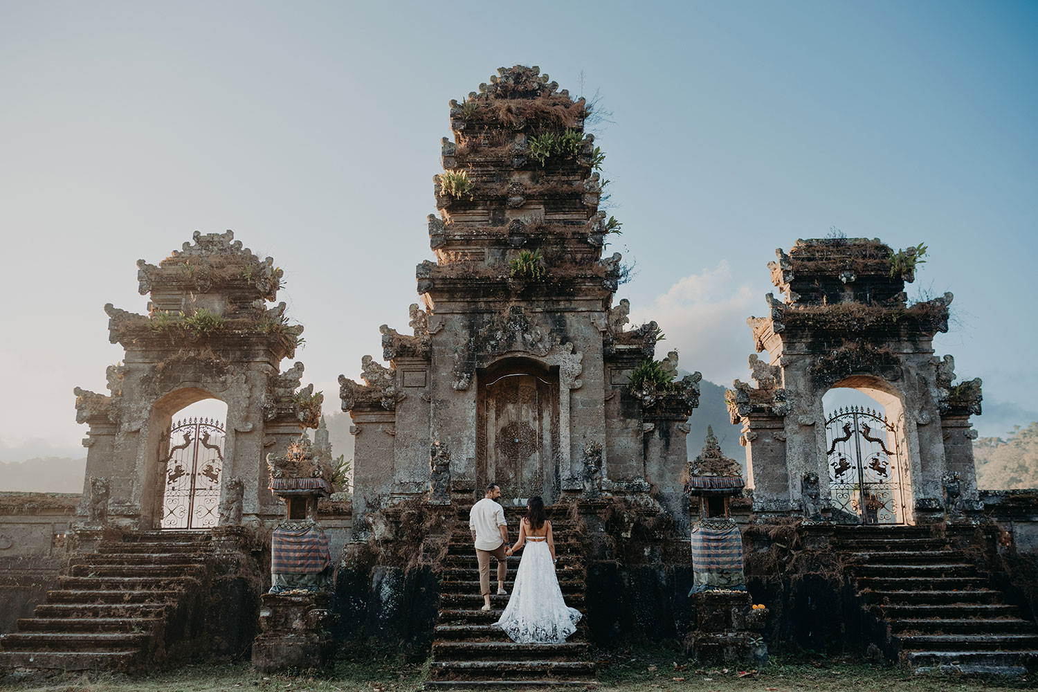 prewedding photo lake tamblingan