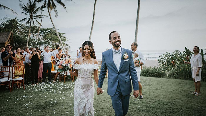 Wedding photoshoot ombak luwung canggu