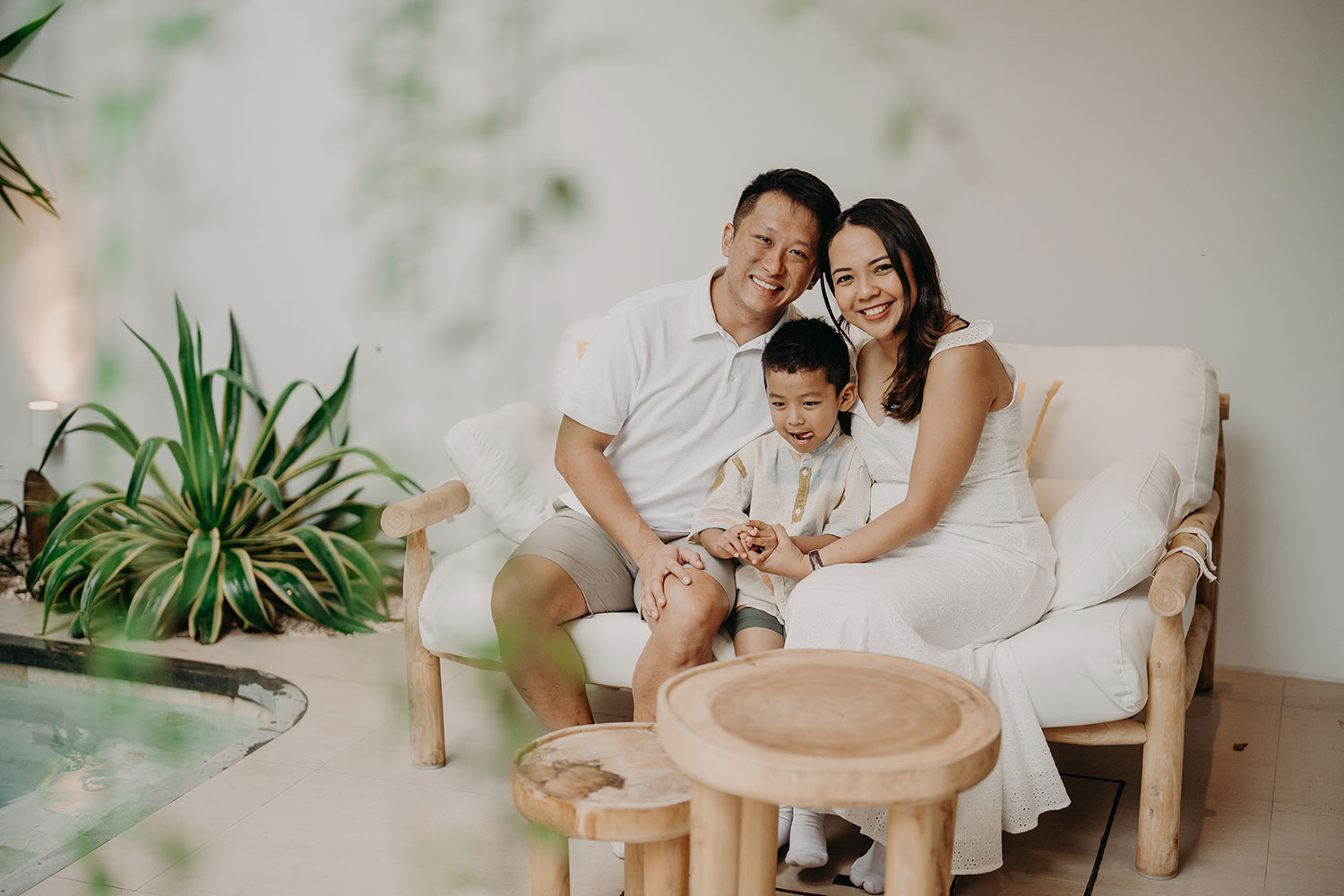 Family photoshoot Jipsi Villa Canggu