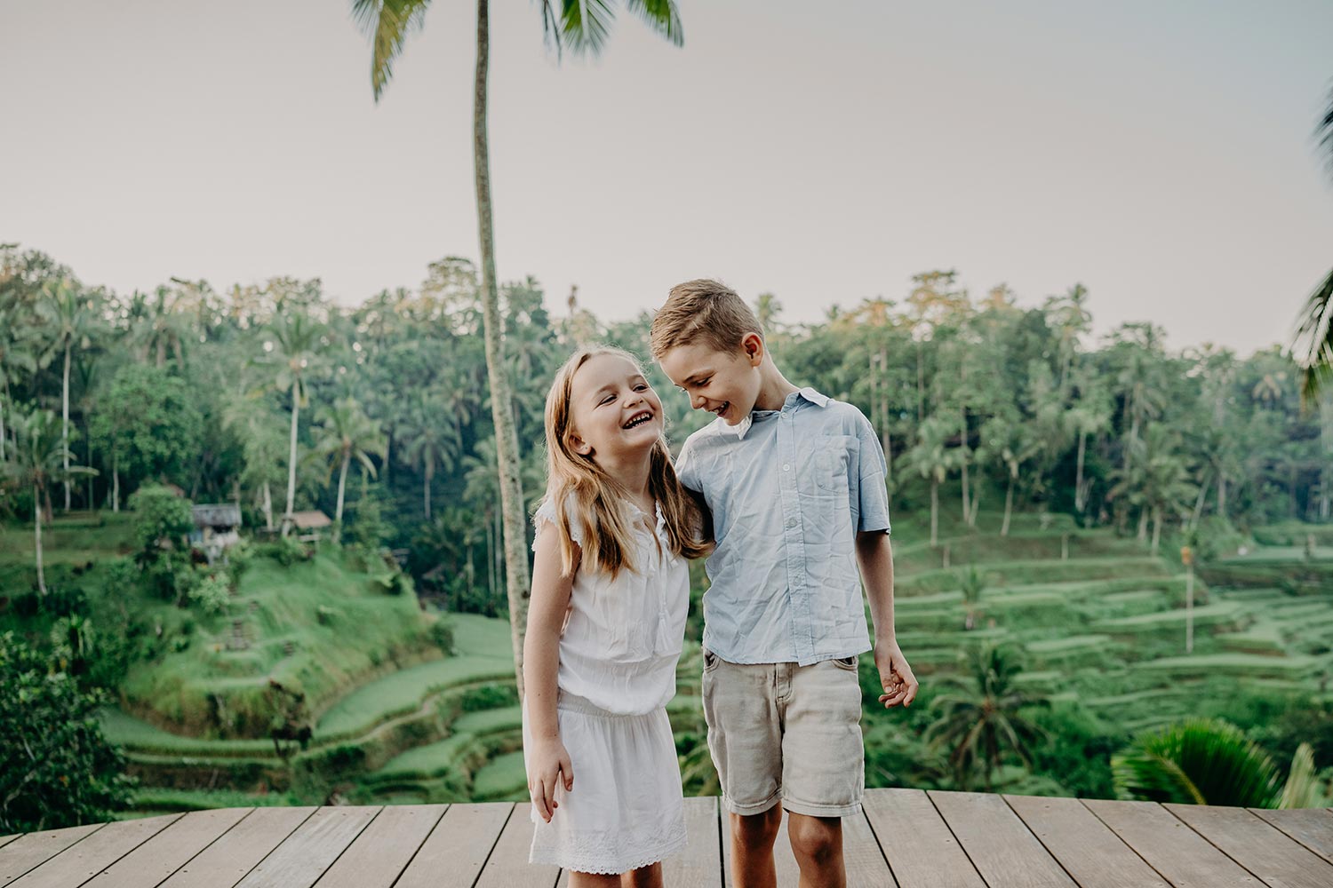Family Photoshoot Tegalalang Rice Terrace