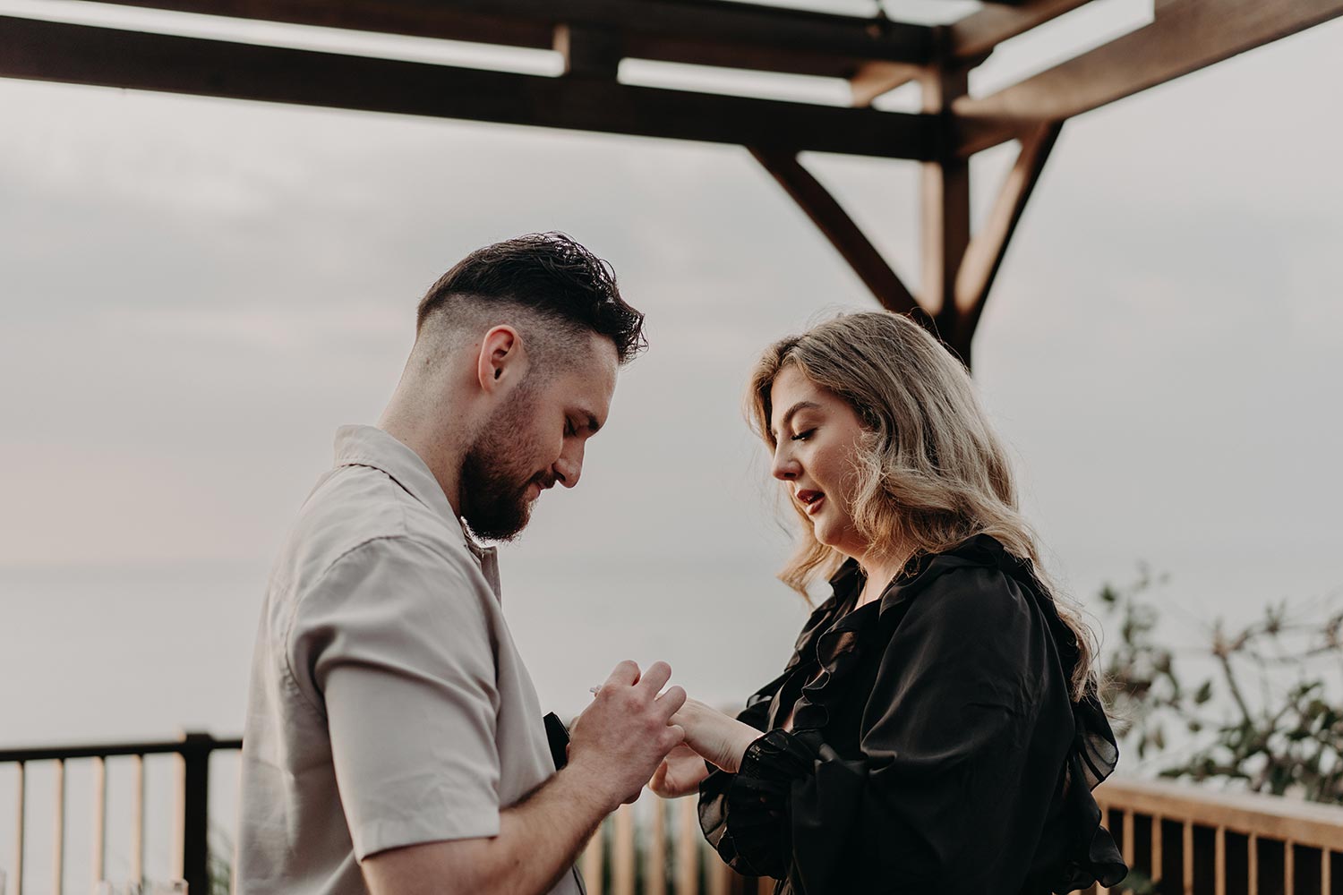 Secret marriage proposal photoshoot bali