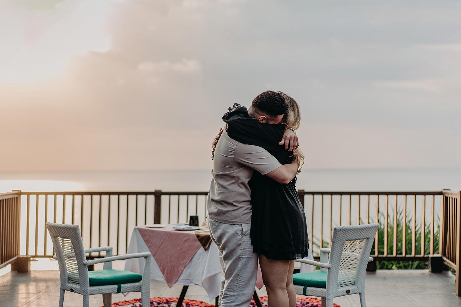 Secret marriage proposal photoshoot bali
